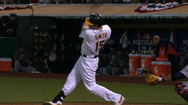 A's Smith, Blevins, Moss file for arbitration