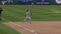 Carpenter's backhanded stop