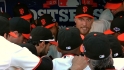 Pence fires up the Giants