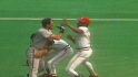 Cards, Giants benches empty