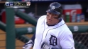 Tablazo de dos carreras de Miguel Cabrera