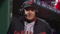Righetti talks to the booth