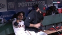Wilson shakes it up in dugout