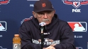 Leyland on Game 1 loss