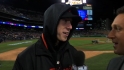 Lincecum on his relief work