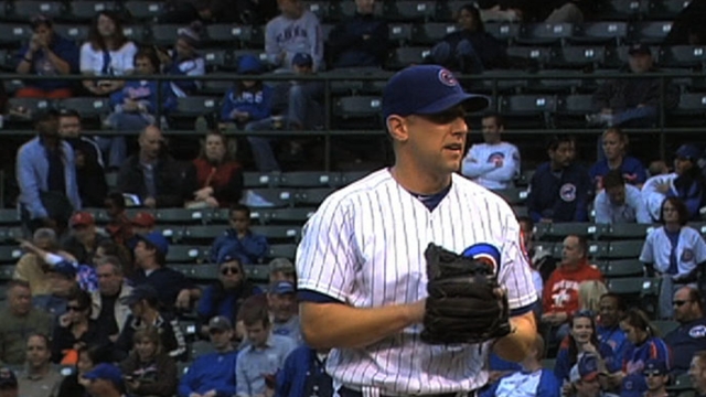 Camp thankful to suit up for Cubs