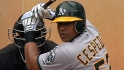 A's outfielders look to improve