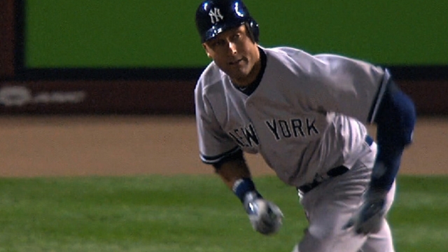 Jeter works out on field for first time since injury