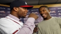 Upton on sharing outfield
