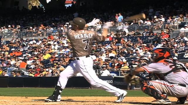 Padres, Headley agree to $8.575M deal for '13