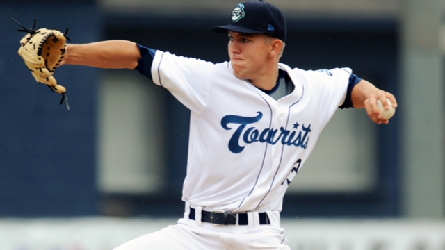 Pitching prospect Anderson on seven-day DL