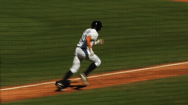 Prospect Mahtook has drive, speed, strong instincts