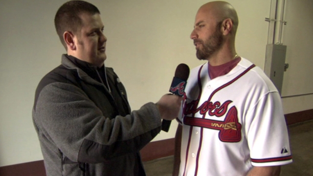 Braves rave about Reed Johnson's presence
