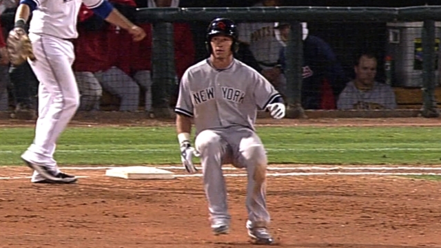 Heathcott has look, makeup of old-time ballplayer