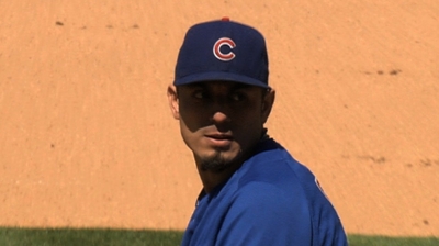 Garza resumes throwing, targets April-May return