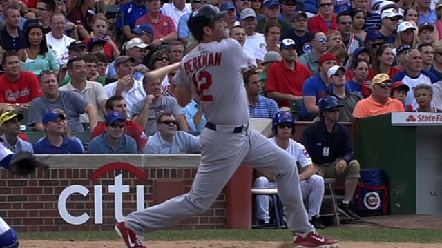 Berkman looks like usual self in first spring at-bat