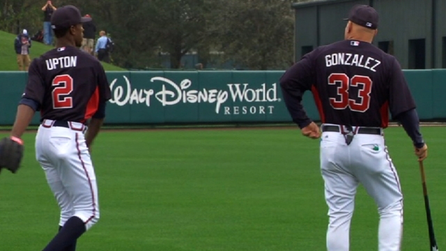 Dynamic new outfield has Braves feeling chipper
