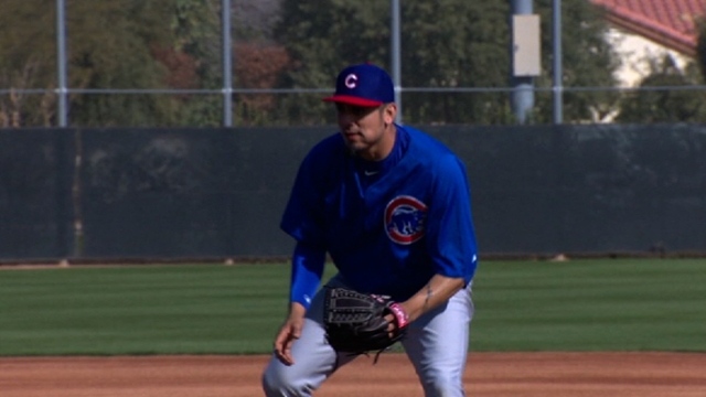 Lat strain cuts Garza's throwing session short