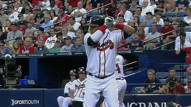 Francisco goes deep as Braves edge Tigers