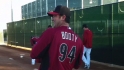 Booty excited by first bullpen