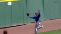 Gose's over-the-shoulder catch