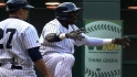Webster smacks a second-inning RBI single