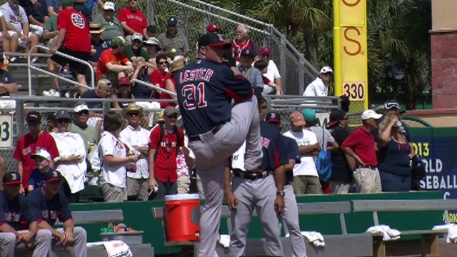 Lester looks great in first start of rebound season