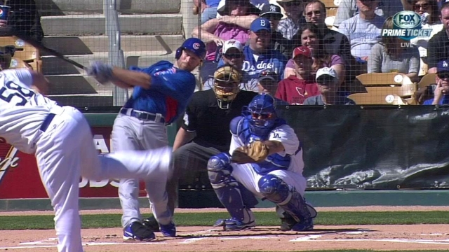Cubs power up in Cactus affair with Dodgers