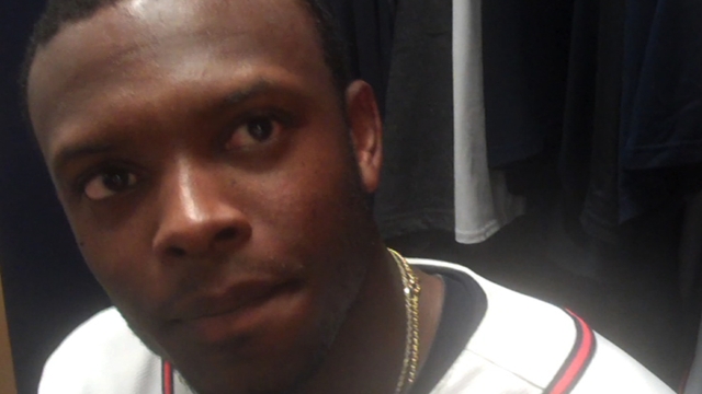 Braves' outstanding outfield struts its stuff