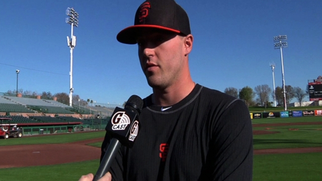 Hembree making his pitch for relief role with Giants