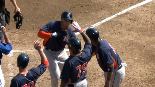 Springer's two blasts power Astros past Blue Jays