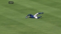 Davis' diving grab