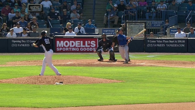 Morrow turns in scoreless outing against Yanks