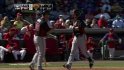 Johnson goes yard