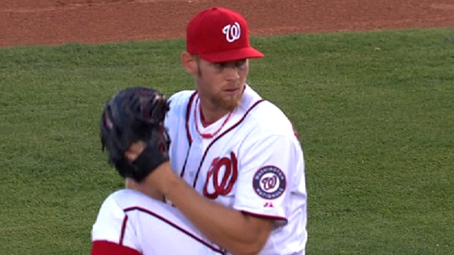 Strasburg goes three, fans six vs. Mets