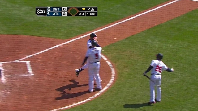 B.J. Upton, Uggla find power stroke against Tigers