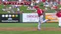 Bruce's opposite-field shot