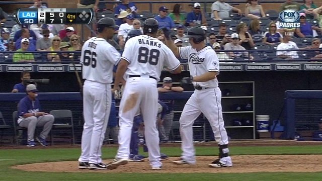 Hundley, Maybin, Guzman homer to power Padres