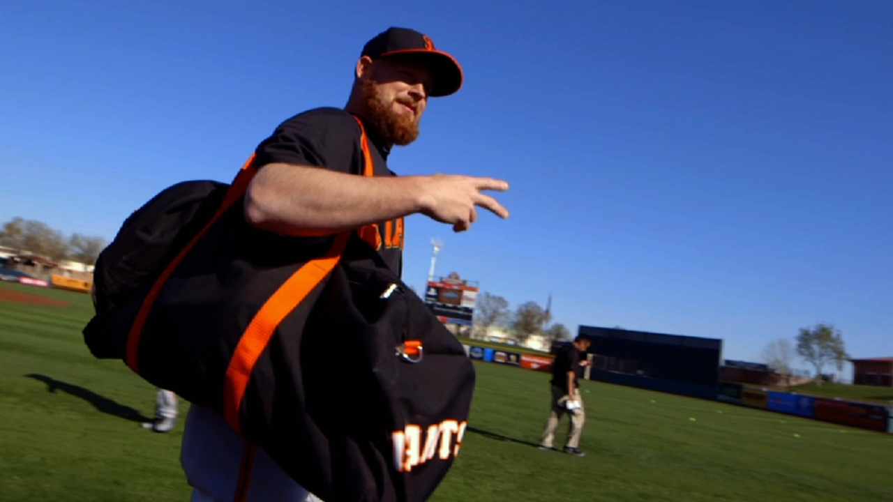 Giants' remaining position battles heating up