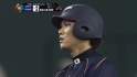 Sakamoto's single ties the game
