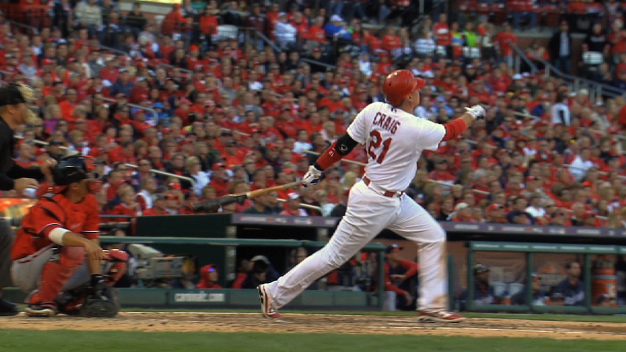 Craig 'humbled' by five-year contract with Cards
