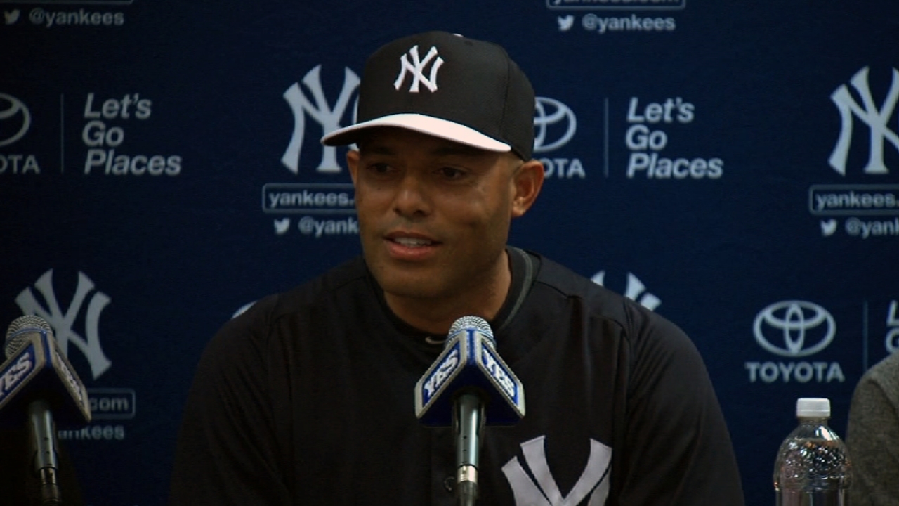 Mariano announces '13 will be his final season