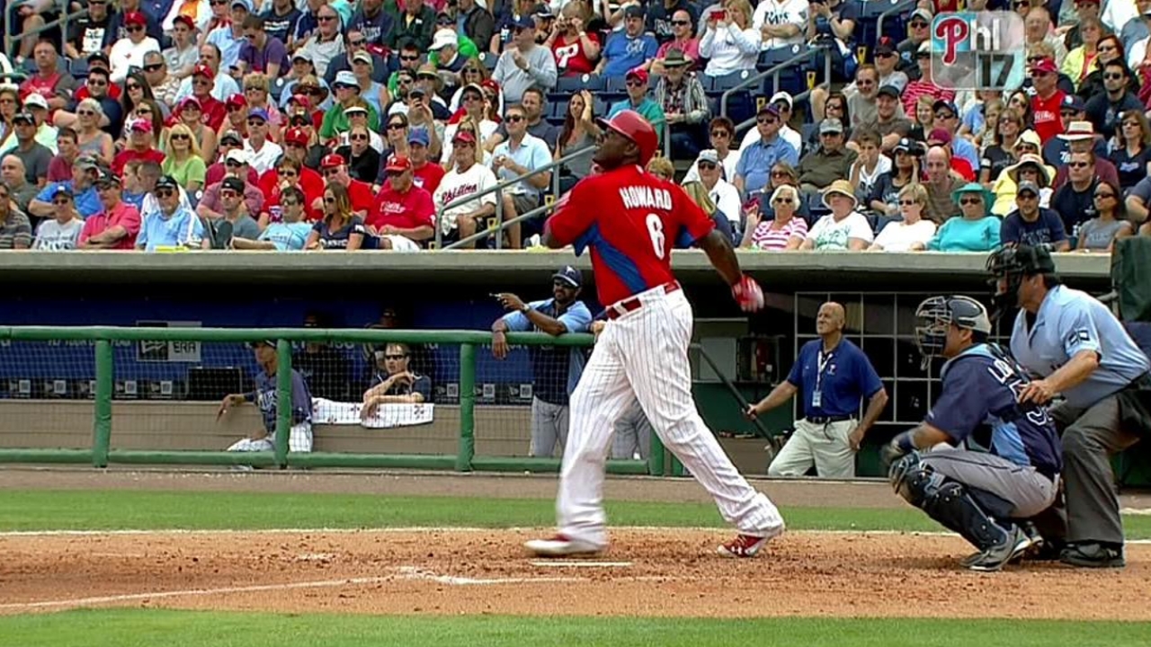 Scorching hot Howard blasts fourth spring homer
