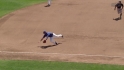 DeRosa's diving stop