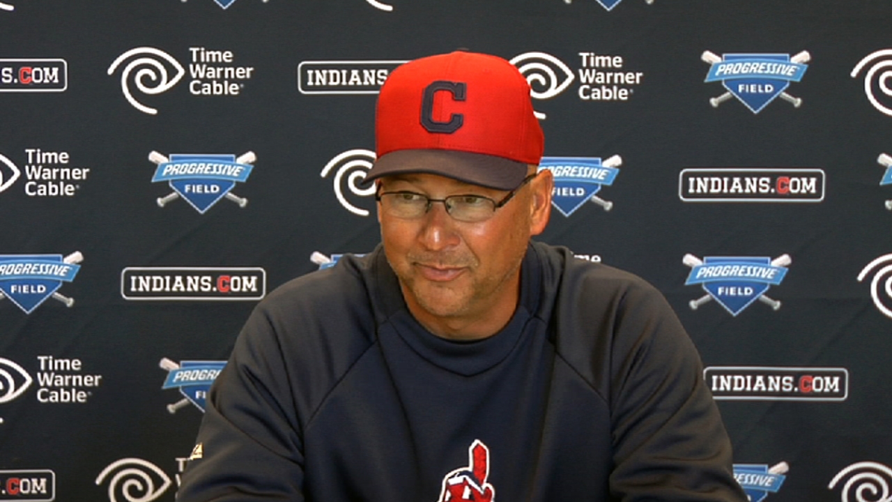 McAllister impresses Francona, wins rotation spot