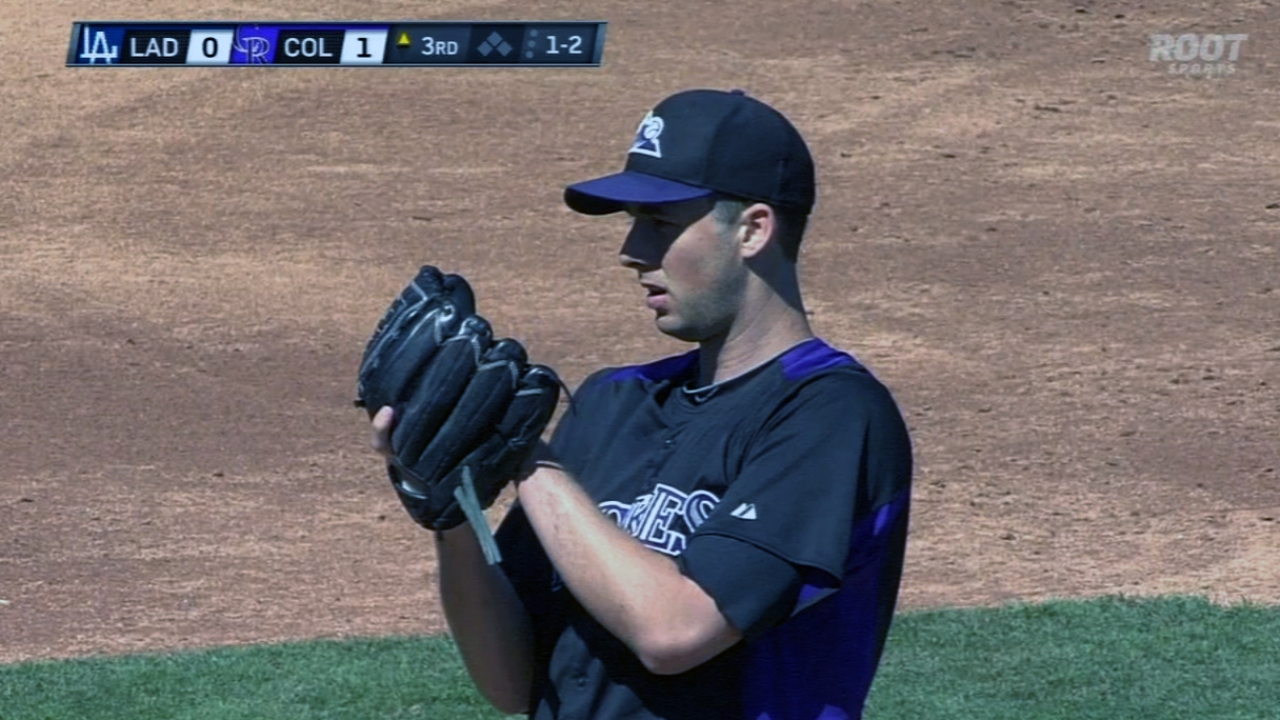 Francis' scoreless streak ends at 13 innings