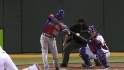 De Aza's RBI double