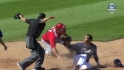 Petit's two-run single