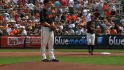 Cain's scoreless outing