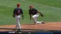 Florimon's diving grab